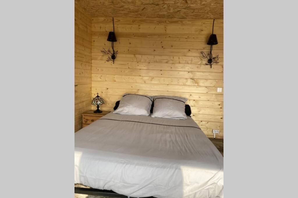 Charmant Chalet Pour 2 Personnes Spa Prive Massillargues-Attuech 외부 사진