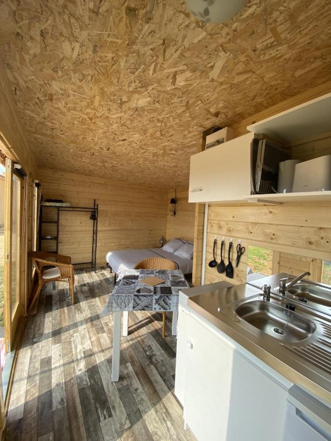 Charmant Chalet Pour 2 Personnes Spa Prive Massillargues-Attuech 외부 사진
