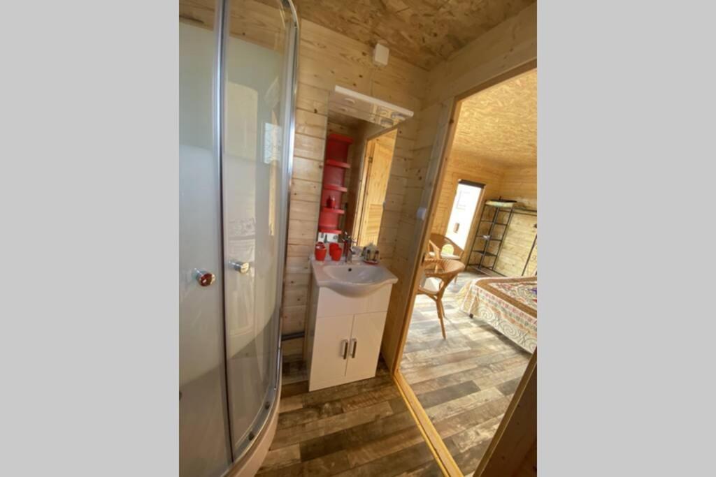 Charmant Chalet Pour 2 Personnes Spa Prive Massillargues-Attuech 외부 사진