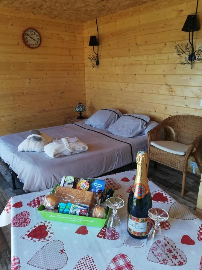 Charmant Chalet Pour 2 Personnes Spa Prive Massillargues-Attuech 외부 사진